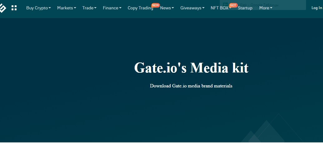 Сайт брокера Gate io