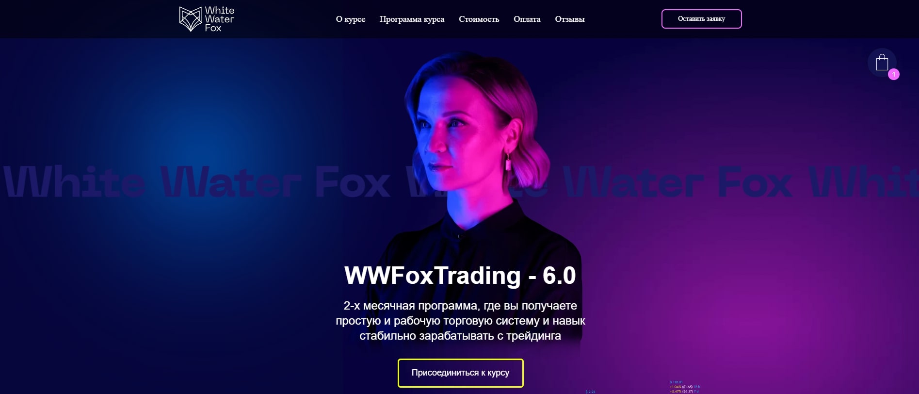 Юлия Пономарева — трейдер и создательница канала WWFox в Телеграм