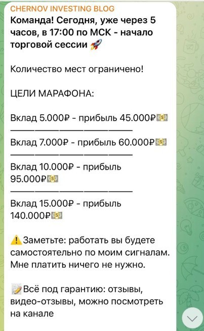 Chernov Investing Блог