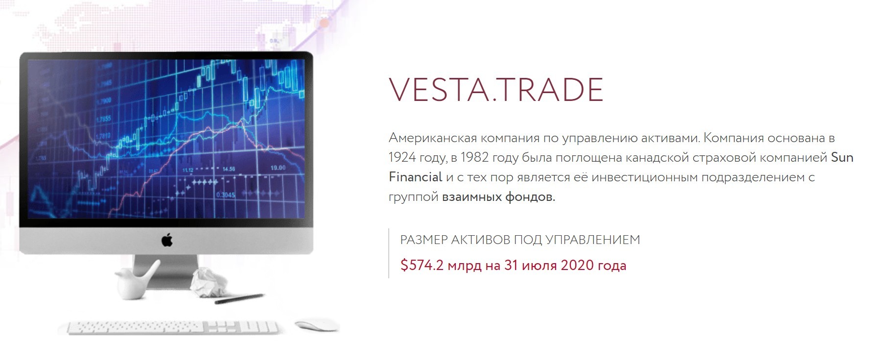 Обзор компании Vesta Trade