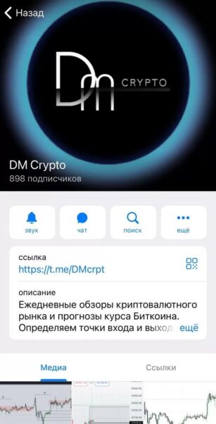 DM Crypto Телеграмм
