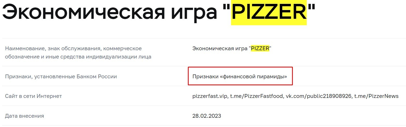 Обзор игры Pizzerfast.vip