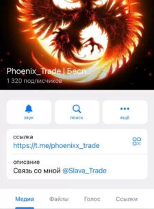 ТГ канал Phoenix Trade
