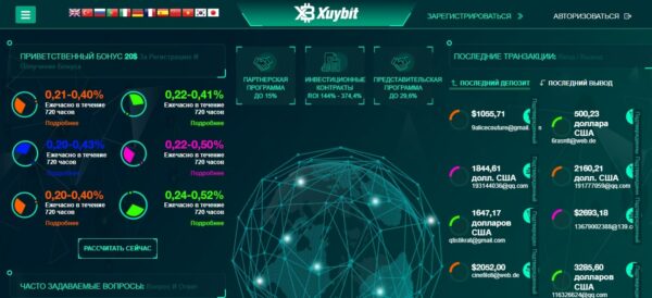 Сайт Xuybit.com