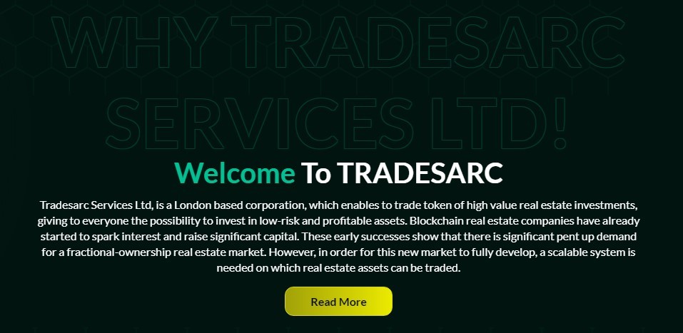 Официальный сайт Tradesarc Services LTD