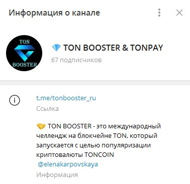 Информация о канале TONPAY - Новая Эра платежей