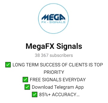 Mega FX Signals телеграм