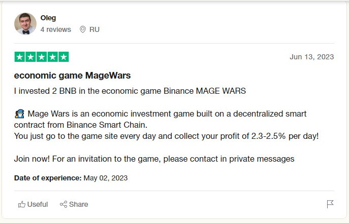 Отзывы игроков о Mage Wars