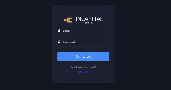 Сайт проекта Incapital Limited