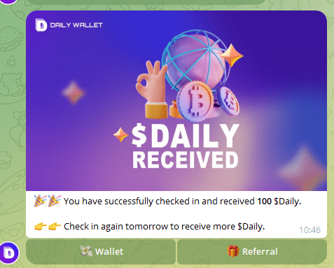 daily wallet
