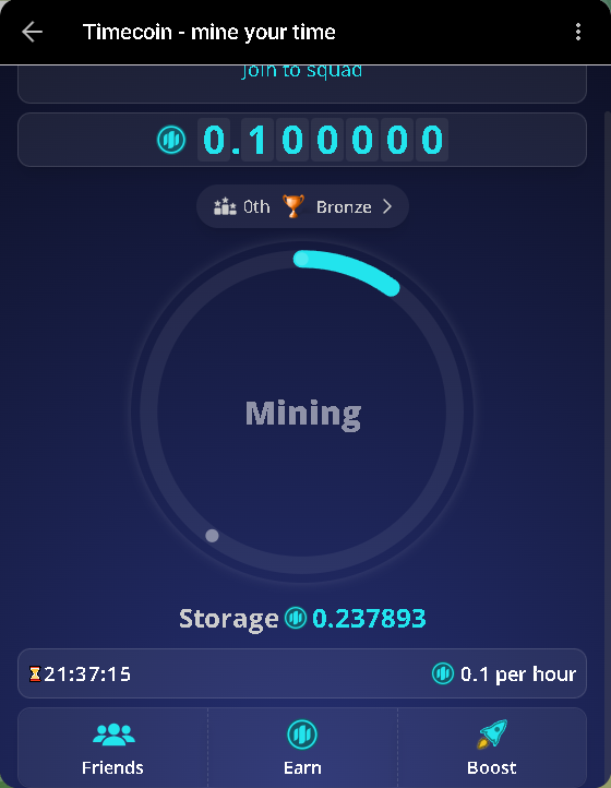 timecoin mine your time